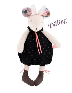 Moulin Roty Il Etait Une Fois Black Mouse Rattle