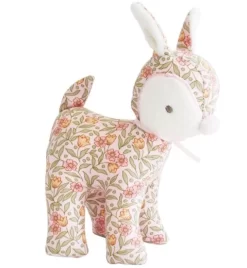 Alimrose Baby Deer Rattle 16cm Blossom Lily Pink