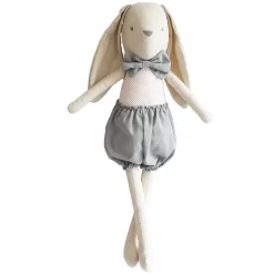 Alimrose Harry Bunny 50cm Grey Red