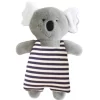 Alimrose Koala Toy Rattle Navy Stripe 23cm