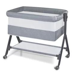 BabyRest Aria Bedside Bassinet Graphite