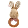 Beatrix Potter Signature Collection Flopsy Bunny Wooden Ring Rattle
