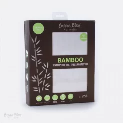 Bubba Blue Bamboo Large Cot Waterproof Mattress Protector