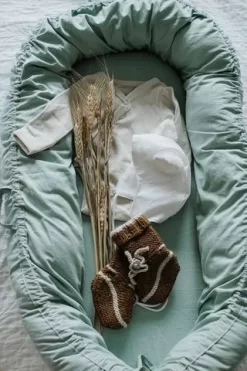 Bubba Bump Organic Baby Lounge Duck Egg Blue