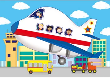 Galt Four Puzzles In A Box Vehicles - Image 2