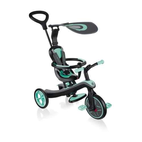 Globber Explorer Trike 4 In 1 Mint
