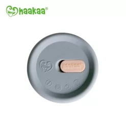 Haakaa Silicone Breast Pump Cap Grey