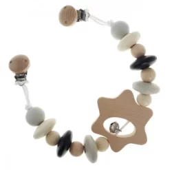 Hess-Spielzeug Pram Chain Star Black