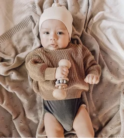 Mini & Me Heirloom Blanket Enoki