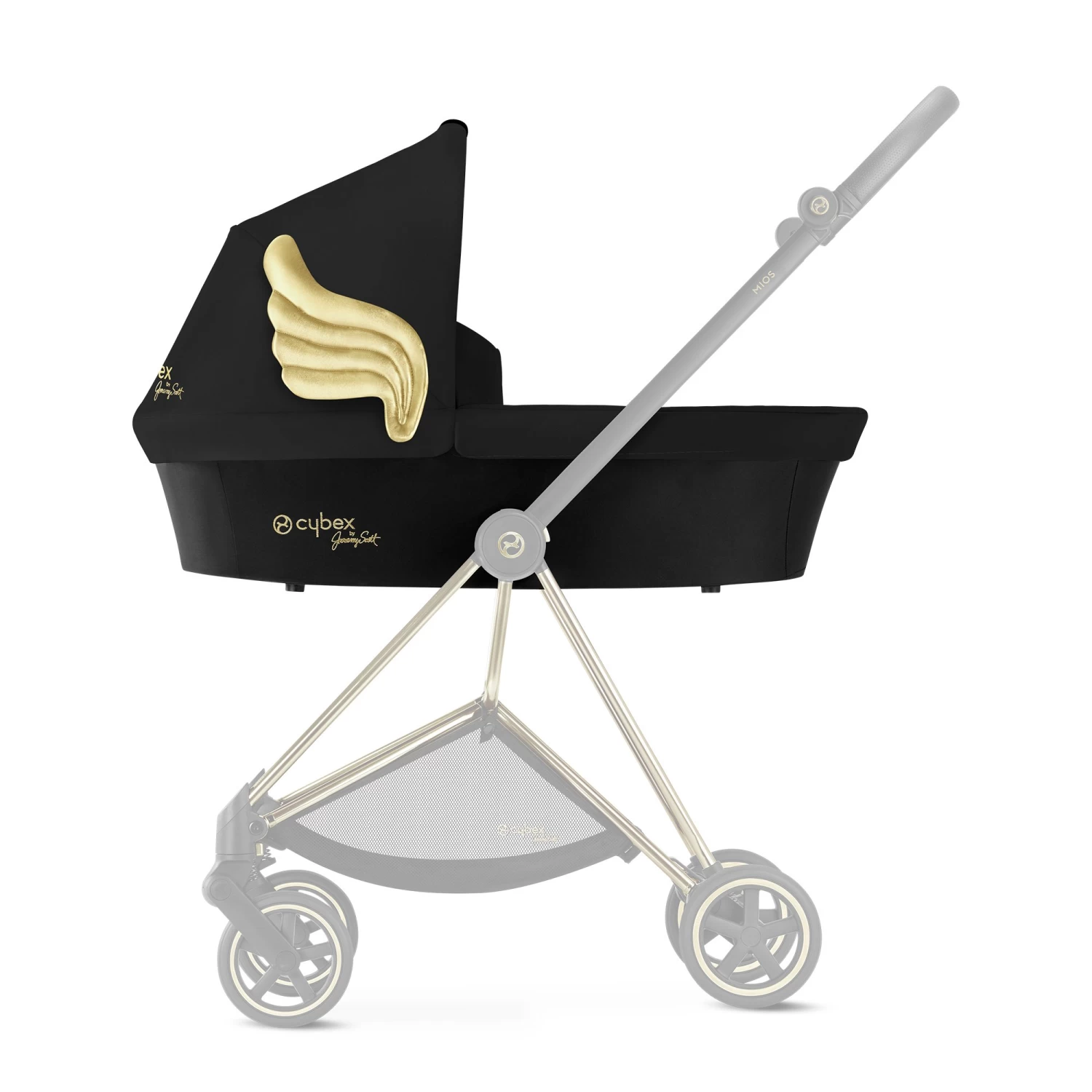 Cybex Lux Priam Carry Cot Jeremy Scott Wings - Floor Display Only