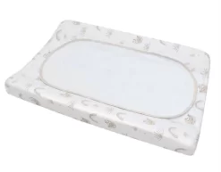 Living Textiles Change Pad Cover & Liner Happy Sloth