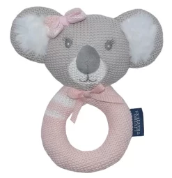 Living Textiles Knitted Rattle Chloe Koala