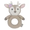 Living Textiles Knitted Whimsical Rattle Ava The Fawn