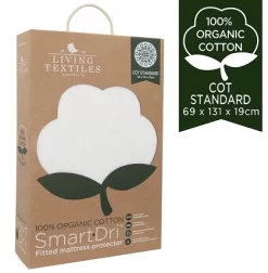 Living Textiles Organic Smart-Dri Waterproof Mattress Protectors
