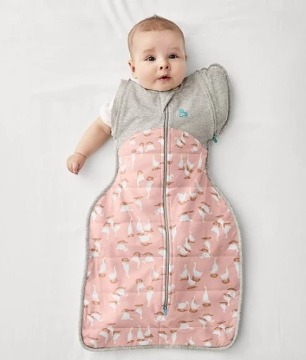 Love To Dream Swaddle Up Transition Bag 2.5 TOG Silly Goose Pink - Image 2