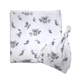 Mister Fly Jersey Wrap And Beanie Set Koala Buddies