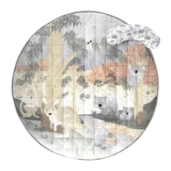 Mister Fly Water Resistant Playmat & Tummy Time Pillow Australiana