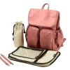 OiOi Backpack Faux Leather Dusty Pink