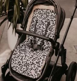 OiOi Cozy Fleece Pram Liner Dalmatian