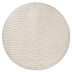 Outlookbaby Linen Play Mat With Waterproof Backing Large