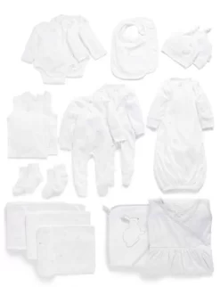 Purebaby Hospital Bag White