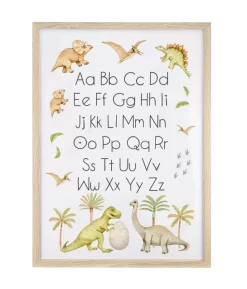 Sailah Lane ABC Poster Dinosaur Land