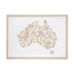 Sailah Lane Flora & Fauna Australia Print