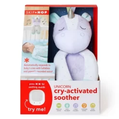 Skip Hop Cry-Activated Soother Unicorn