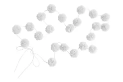 Spinkie Baby Mini Pom Garland White