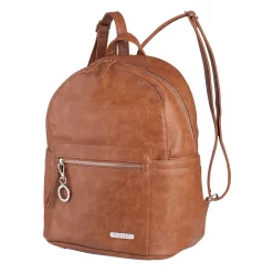 Vanchi Manhatten Backpack Tan