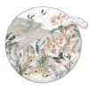 Mister Fly Water Resistant Playmat & Tummy Time Pillow Safari